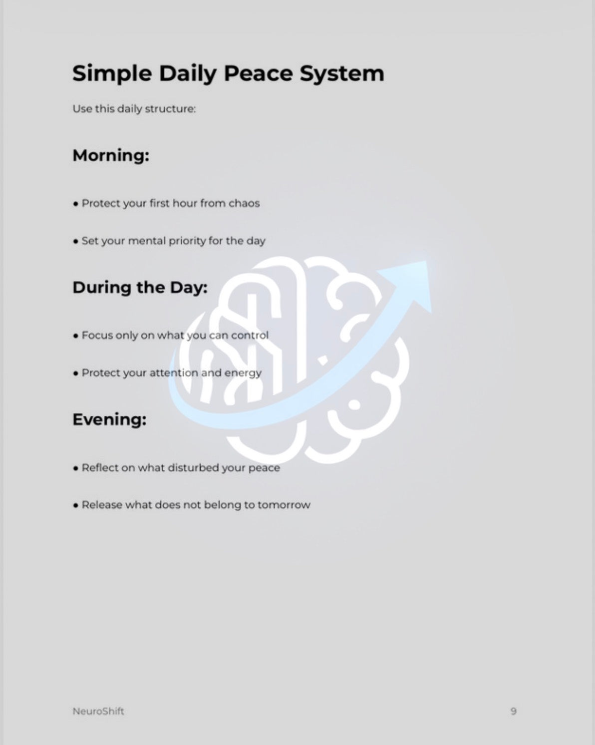 NeuroShift Peace Protocol™