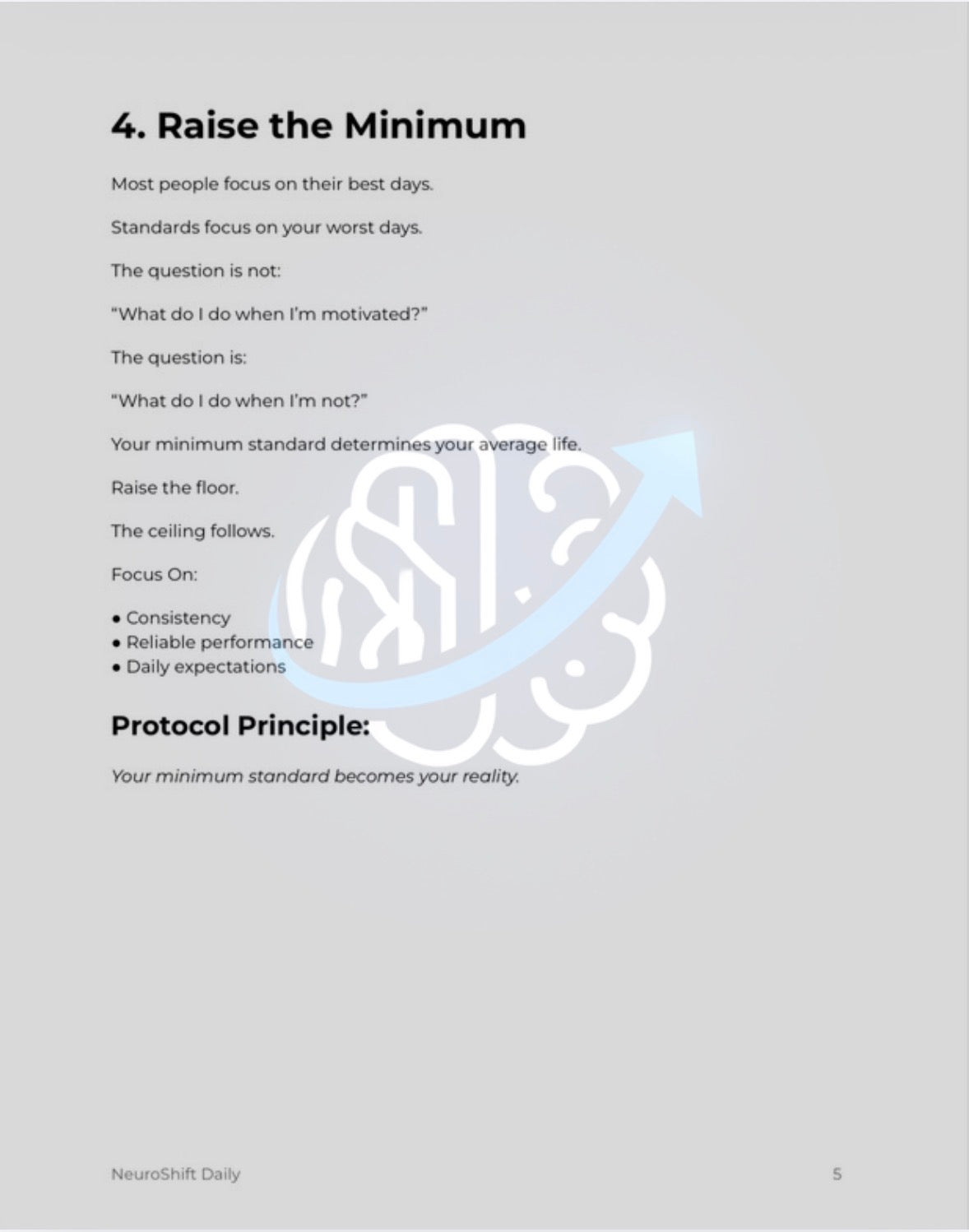 NeuroShift Standards Protocol™