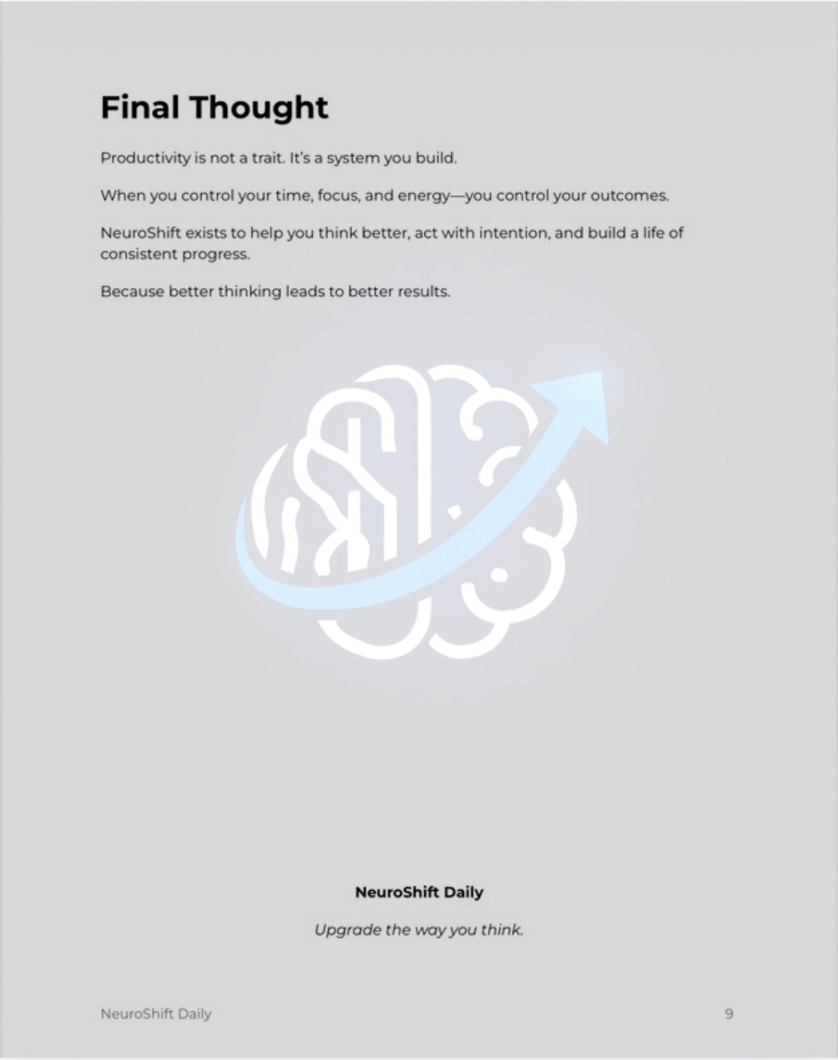 NeuroShift Productivity Protocol™