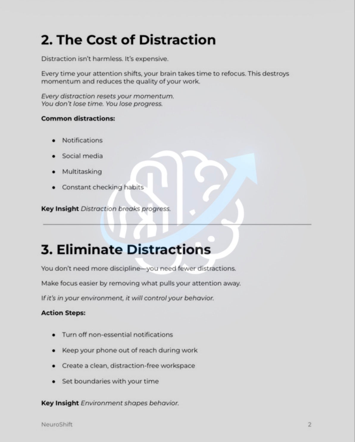 NeuroShift Focus Protocol™