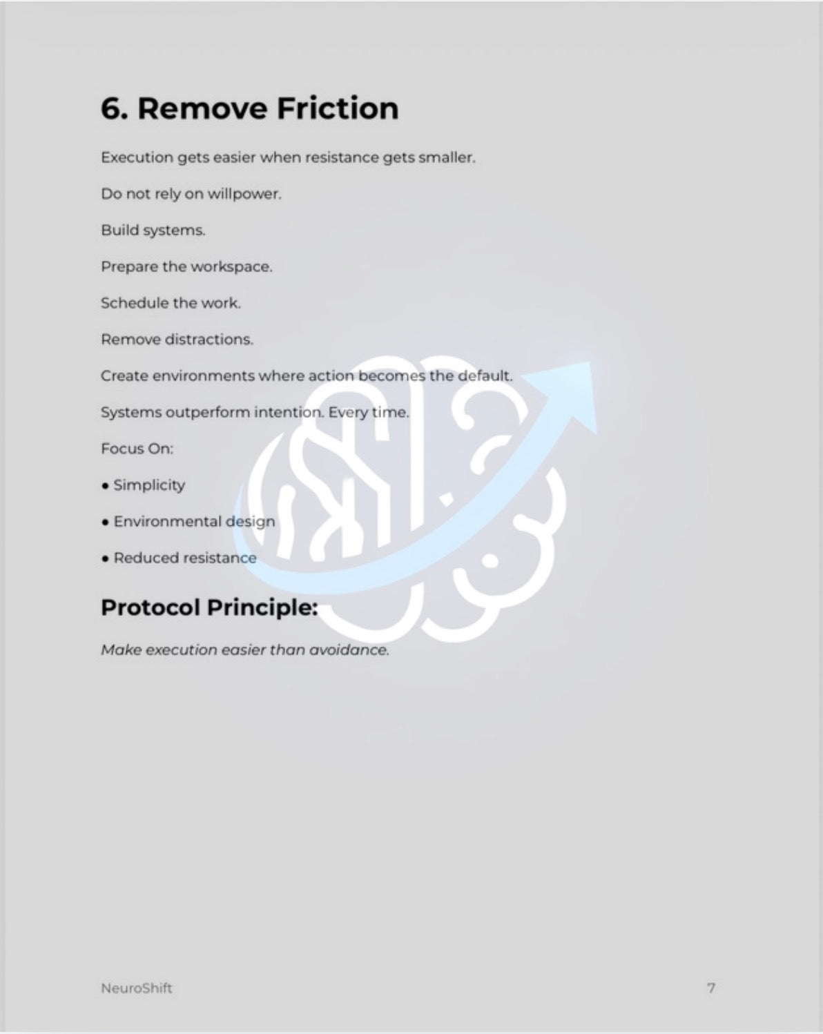 NeuroShift Execution Protocol™