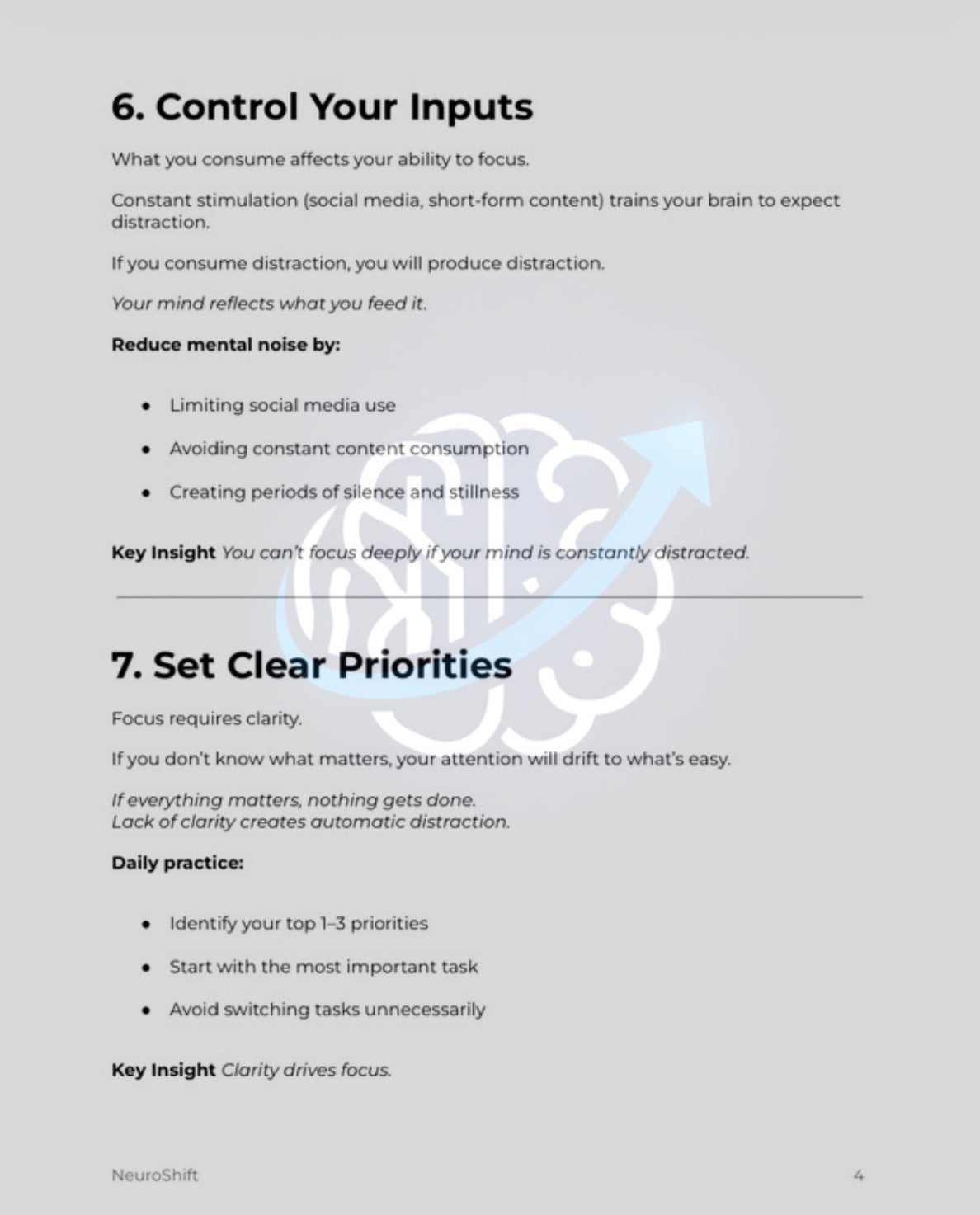 NeuroShift Focus Protocol™