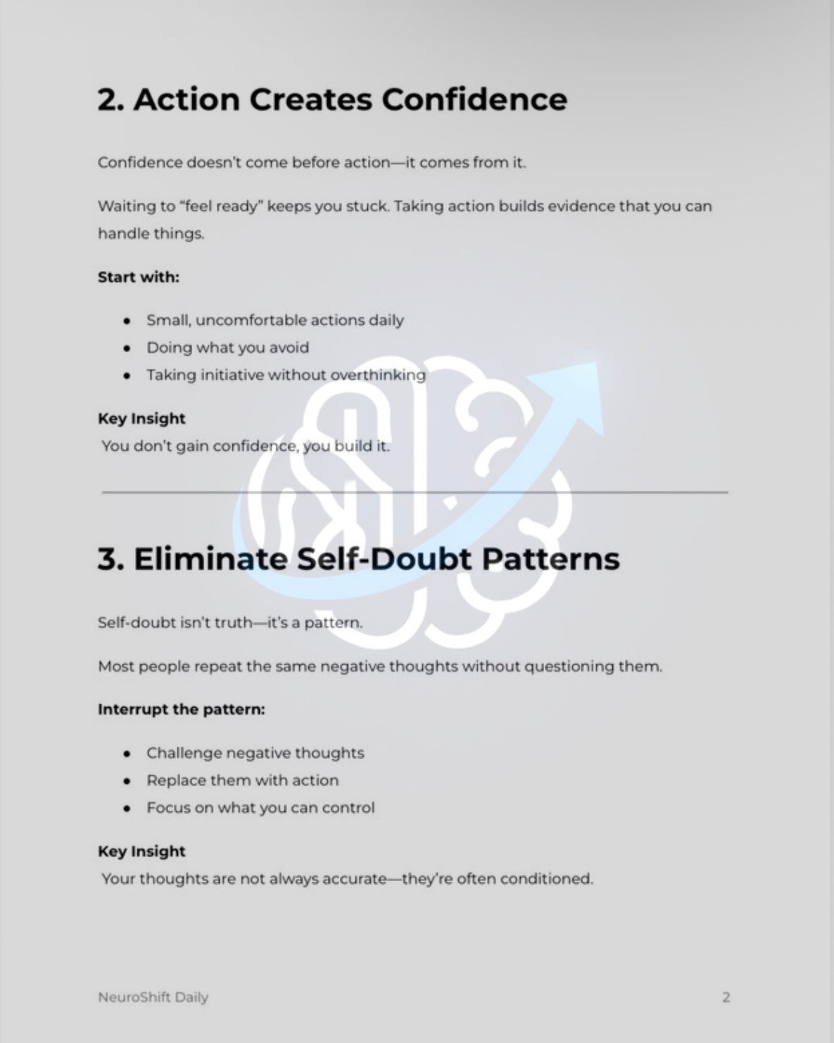 NeuroShift Confidence Protocol™