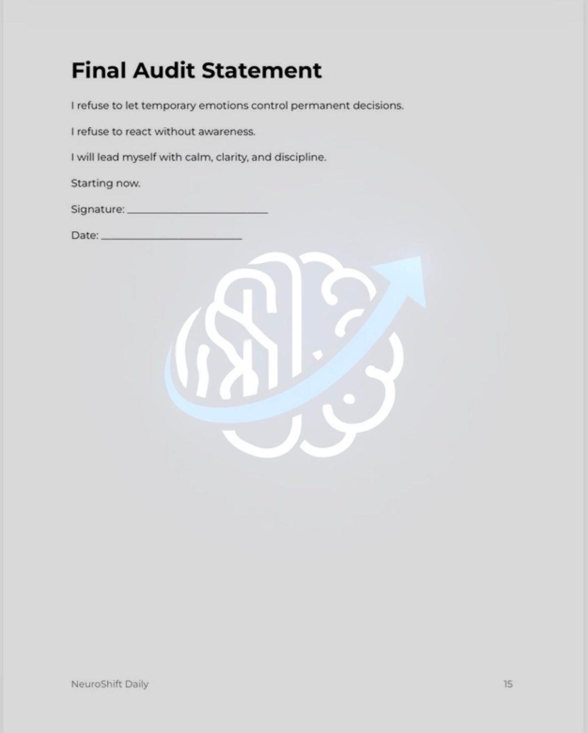 NeuroShift Emotional Control Protocol™