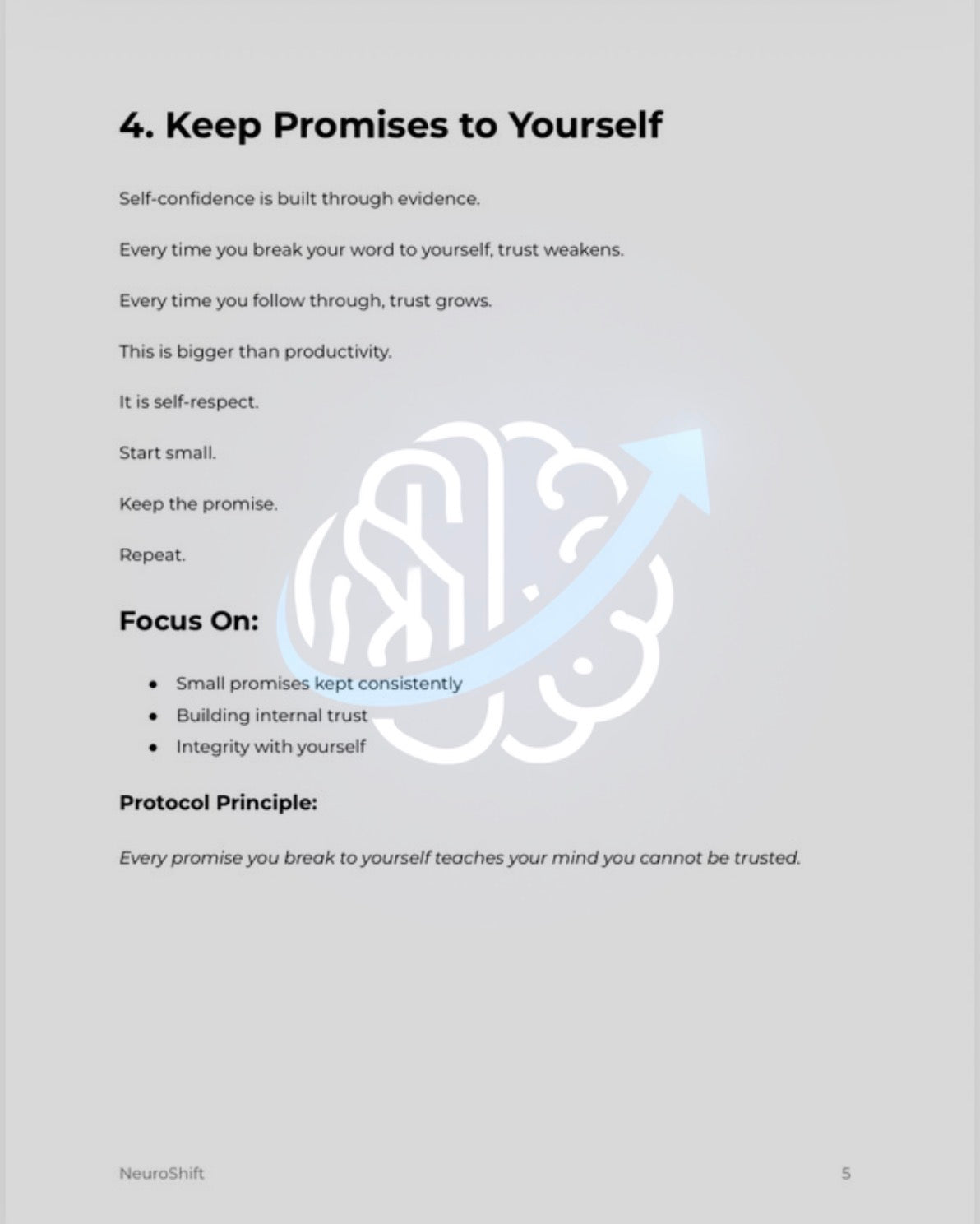 NeuroShift Discipline Protocol™