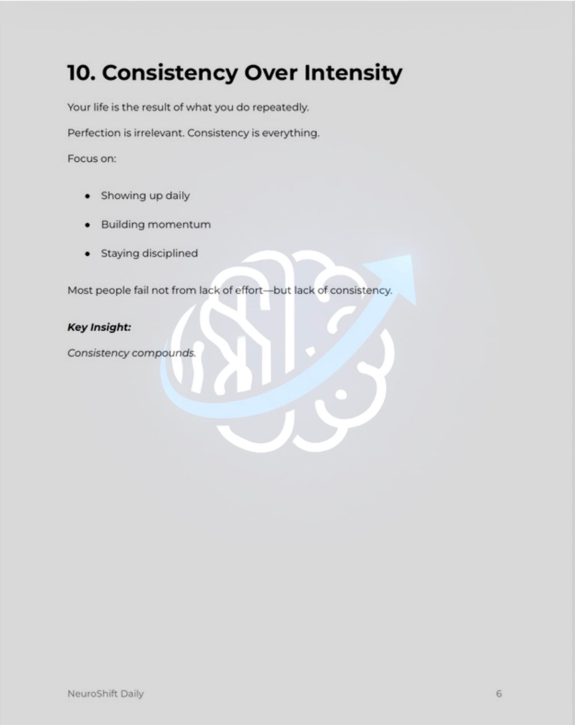 NeuroShift Productivity Protocol™