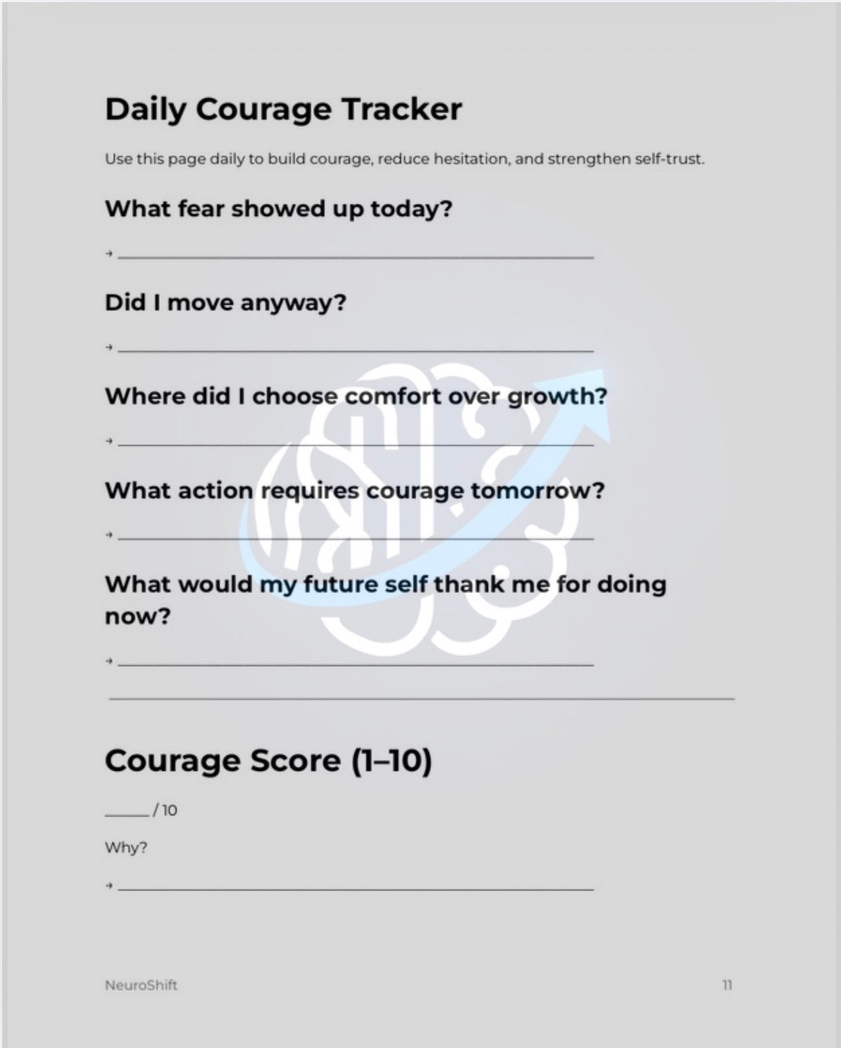 NeuroShift Courage Protocol™