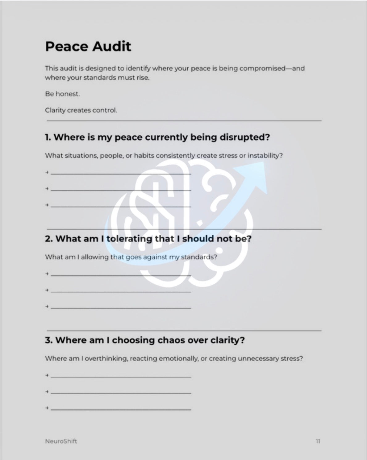 NeuroShift Peace Protocol™