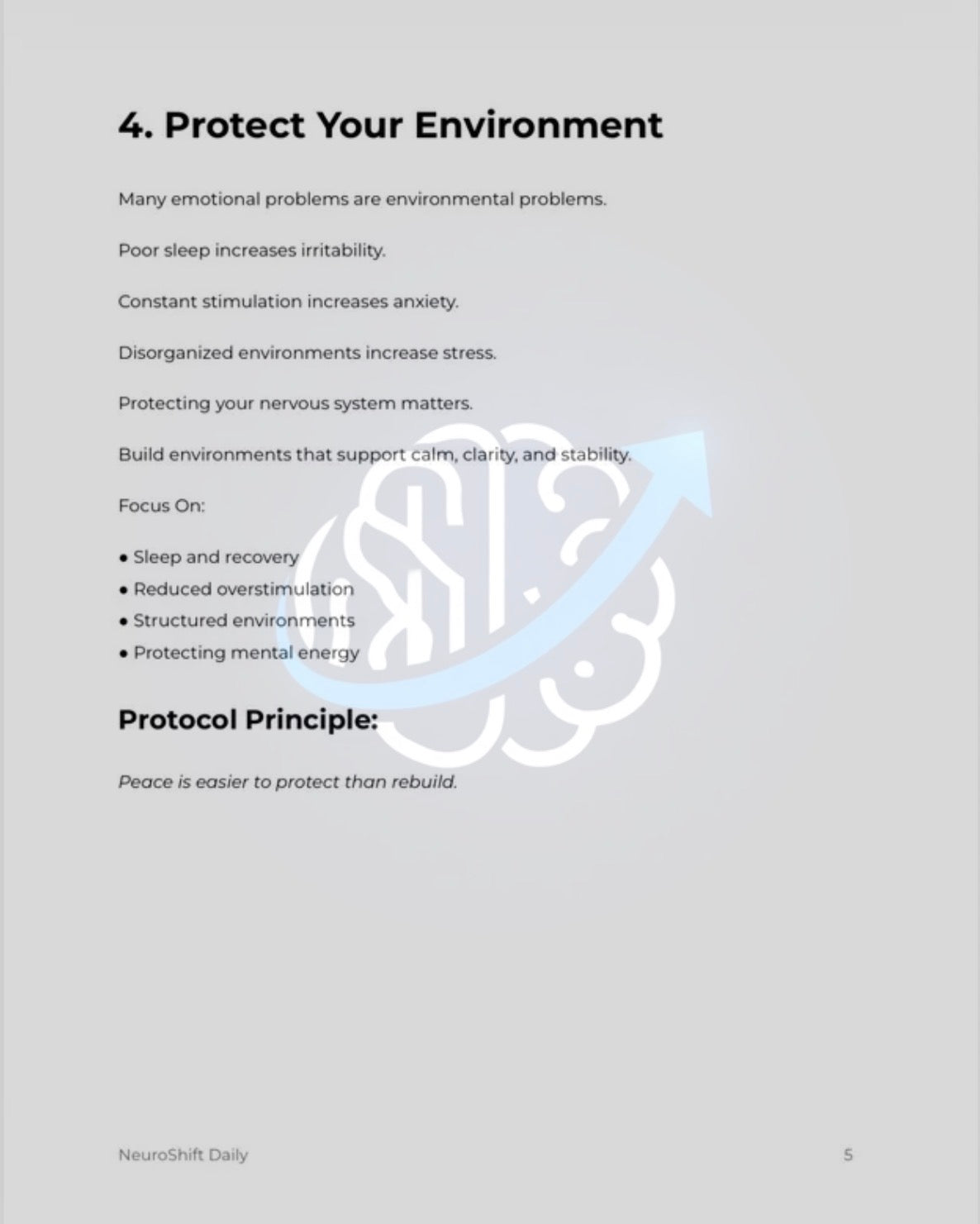 NeuroShift Emotional Control Protocol™