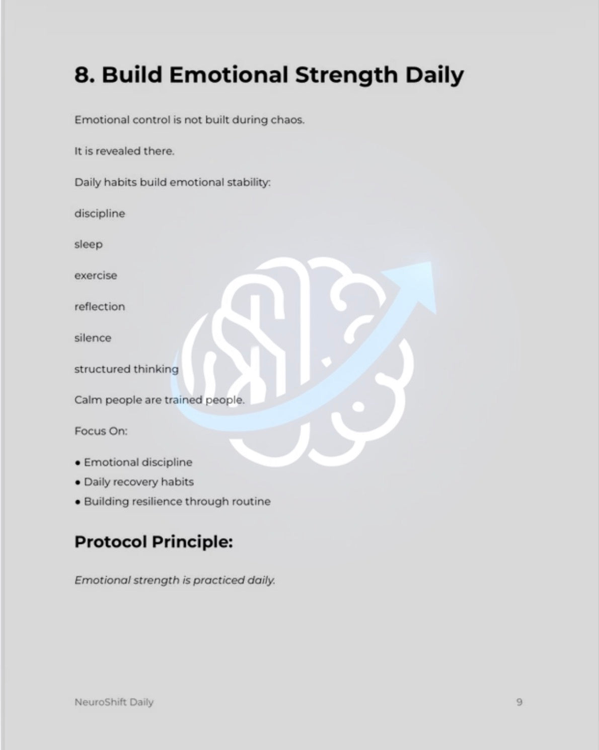 NeuroShift Emotional Control Protocol™