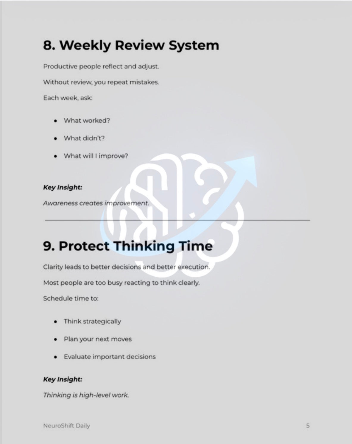 NeuroShift Productivity Protocol™