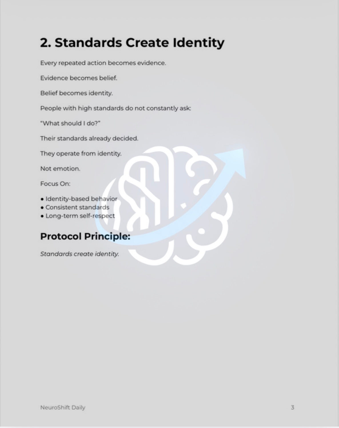 NeuroShift Standards Protocol™