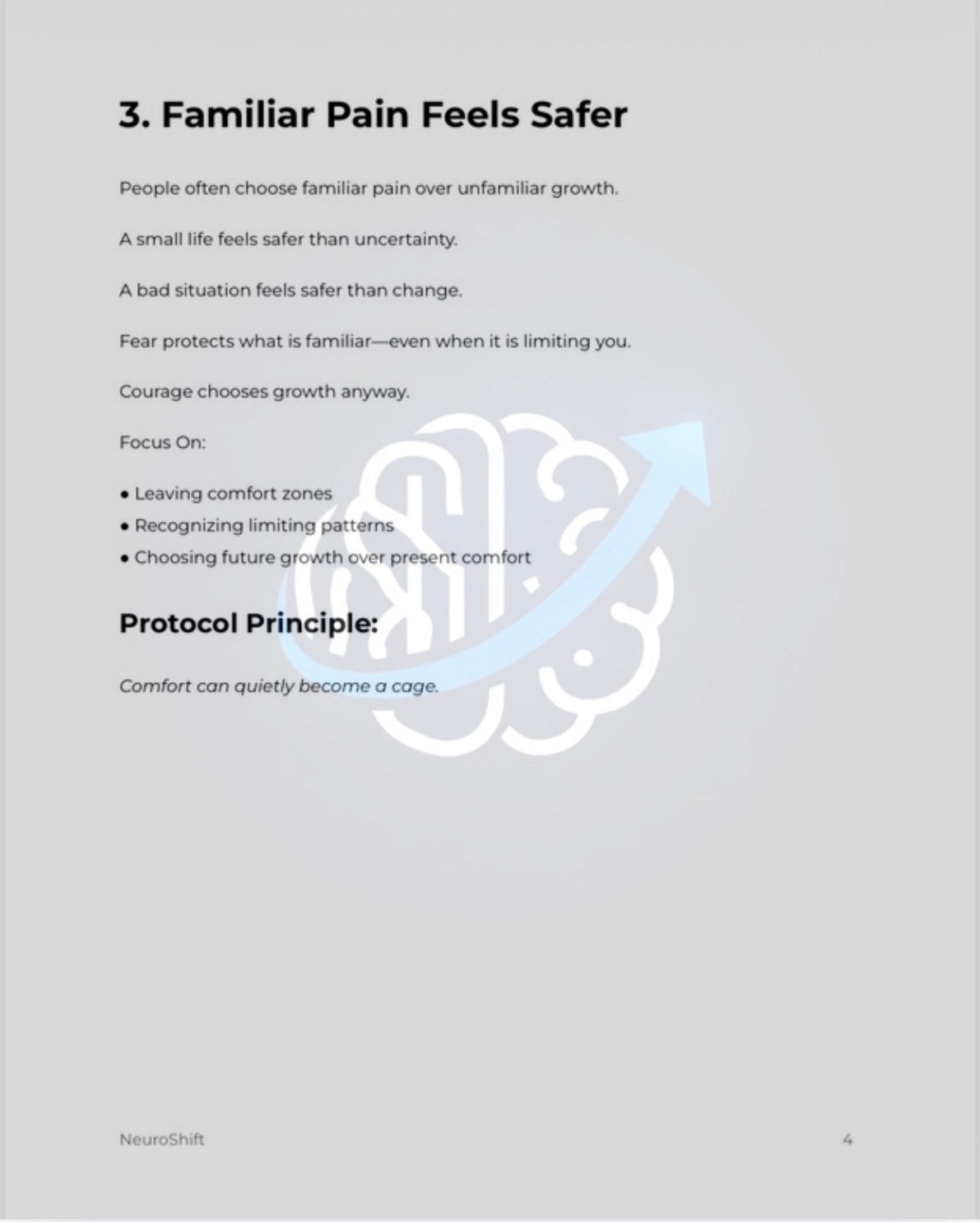 NeuroShift Courage Protocol™