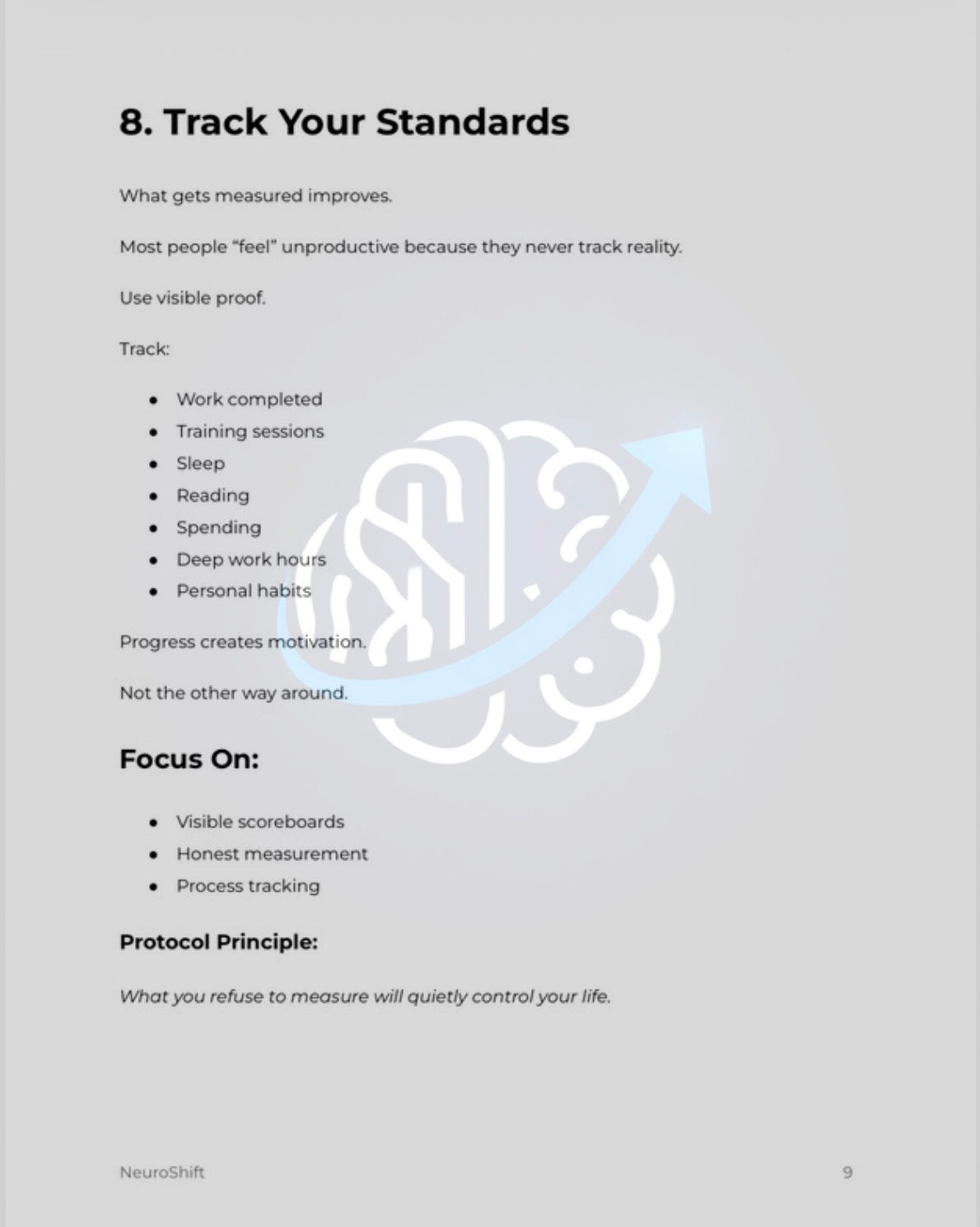 NeuroShift Discipline Protocol™