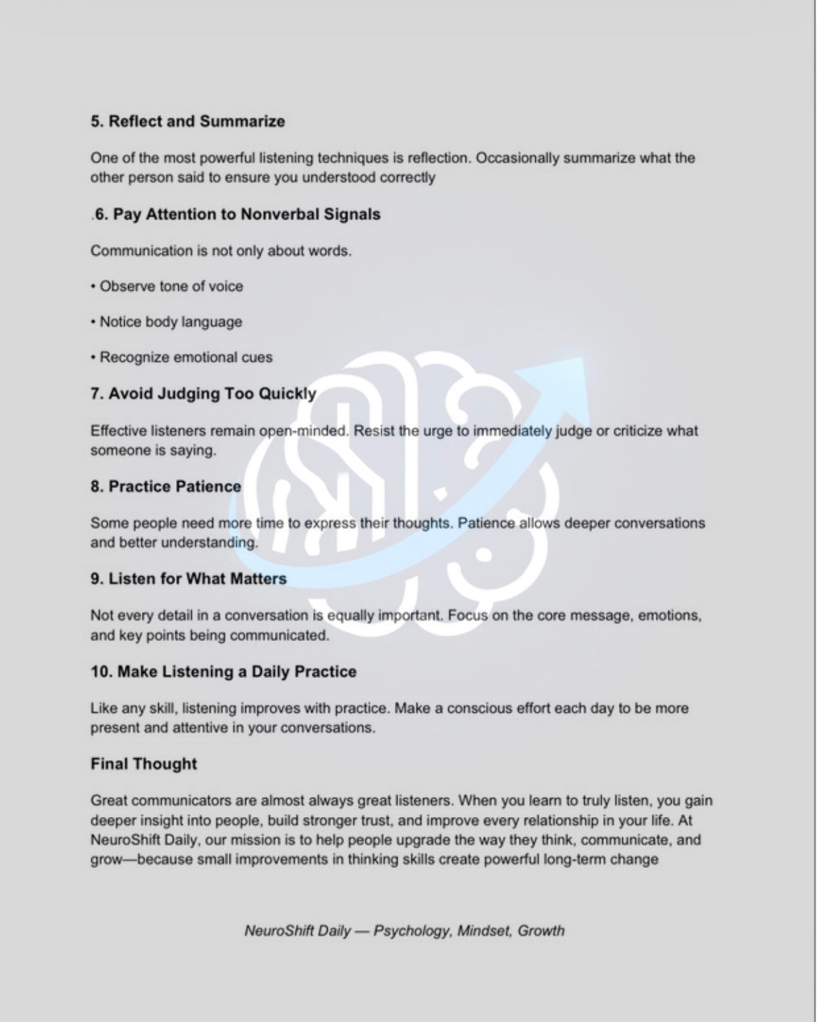 NeuroShift Listening Protocol™