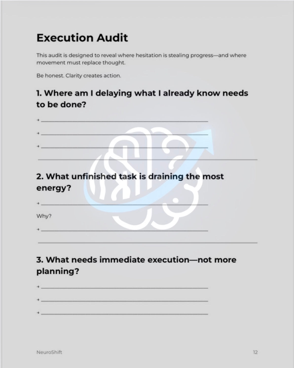 NeuroShift Execution Protocol™