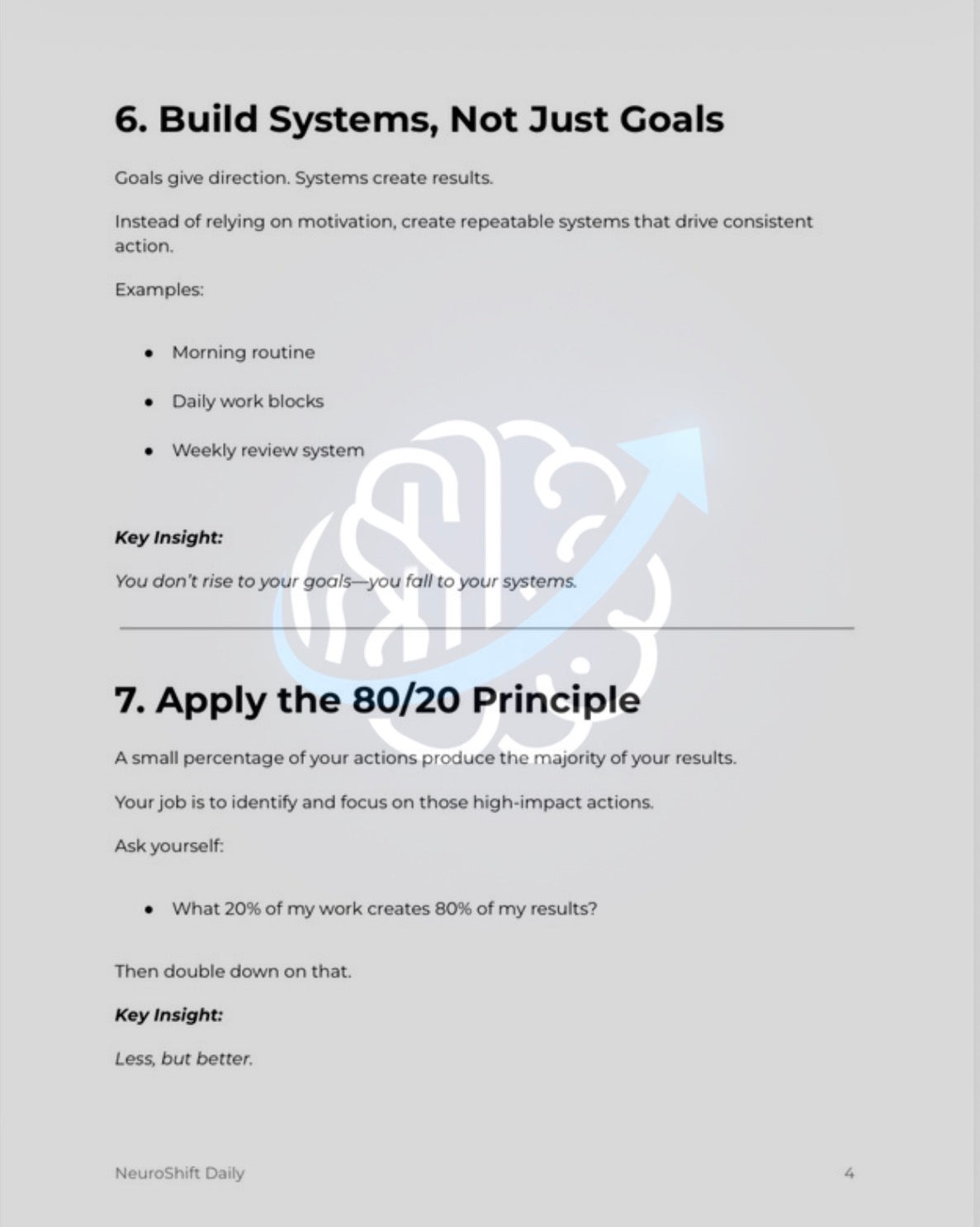 NeuroShift Productivity Protocol™