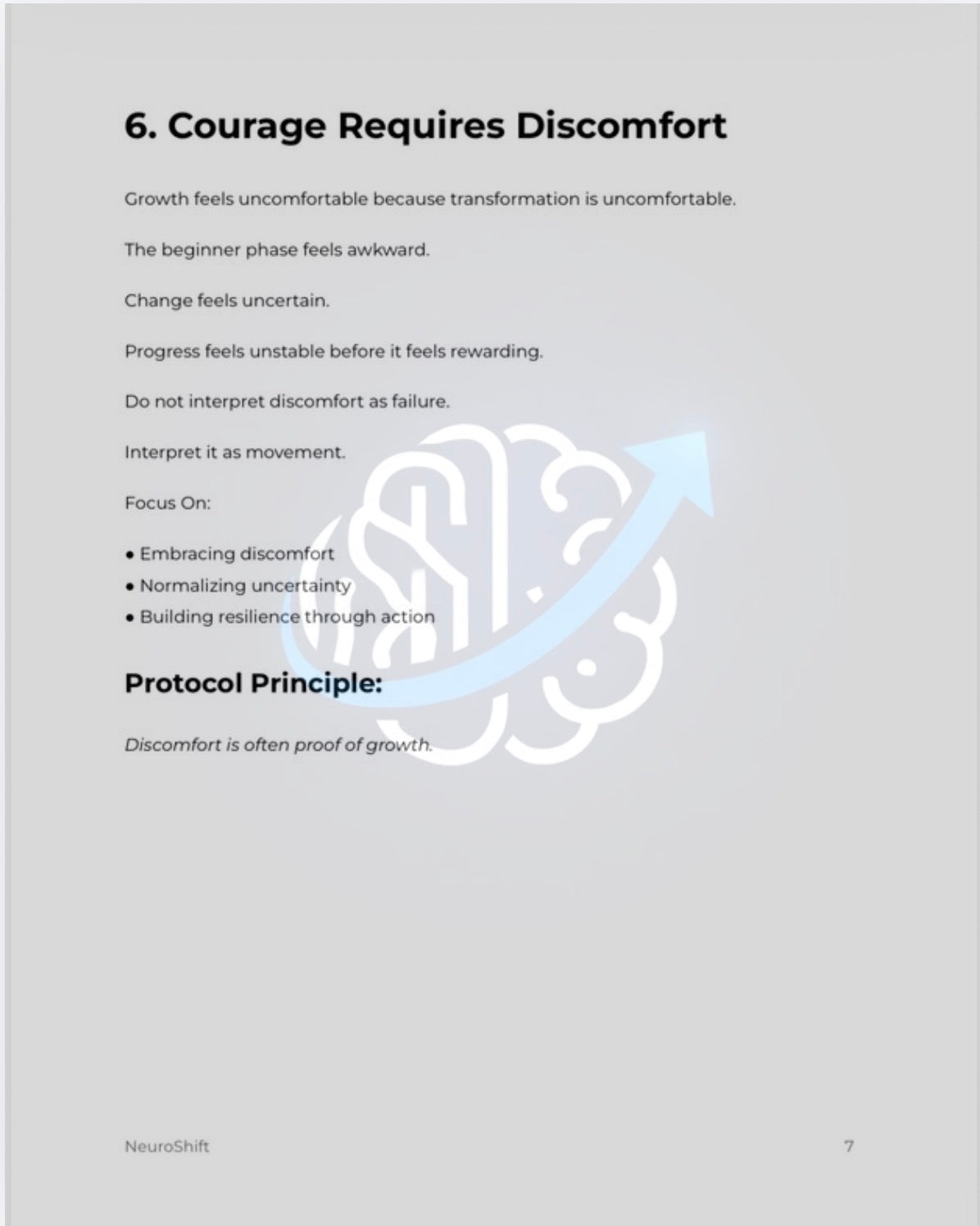 NeuroShift Courage Protocol™